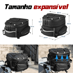 Bauleto para Motos com Capacidade Expansiva 4