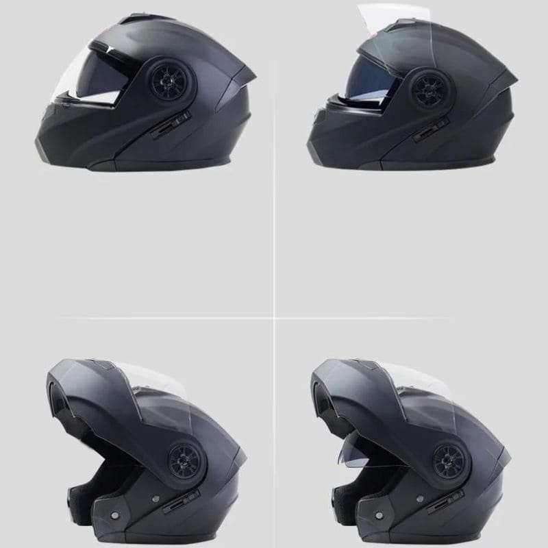 Capacete Retrátil Preto 6