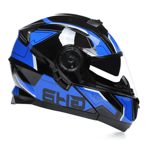 Capacete de Moto Azul 1