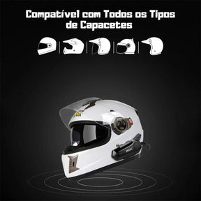 Intercomunicador de Capacete para Moto 4